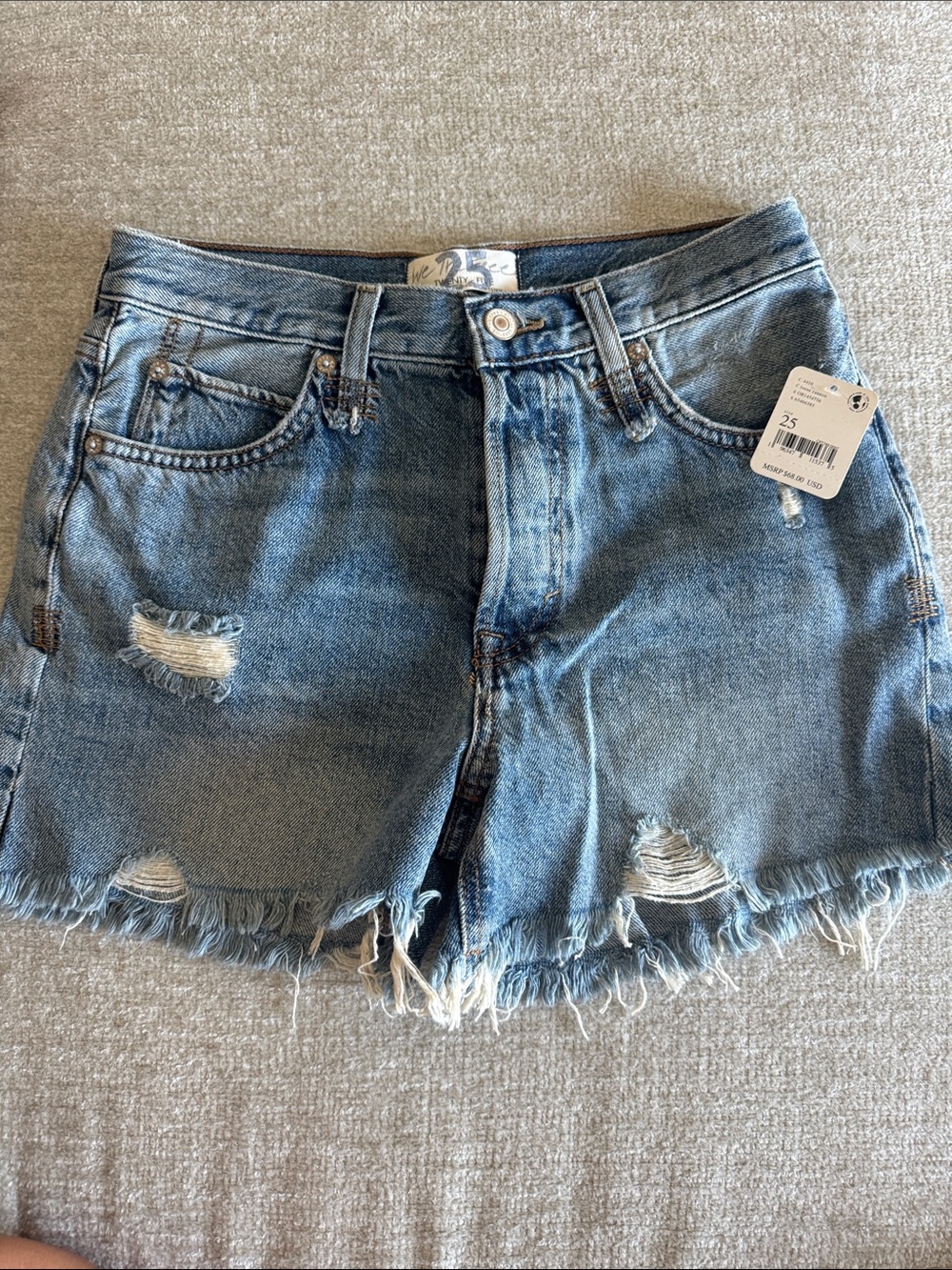 Free people Jean shorts